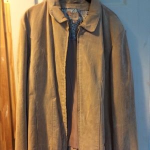 Tan heavy coat